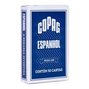 Baralho Copag - Espanhol Azul - 50 Cartas - 92191