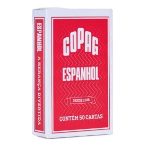Baralho Copag - Espanhol Vermelho - 50 Cartas - 92191V