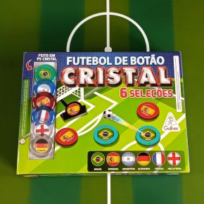 Kit Futebol de Botão Copa do Mundo c/ 6 Seleções - Cód. FB350
